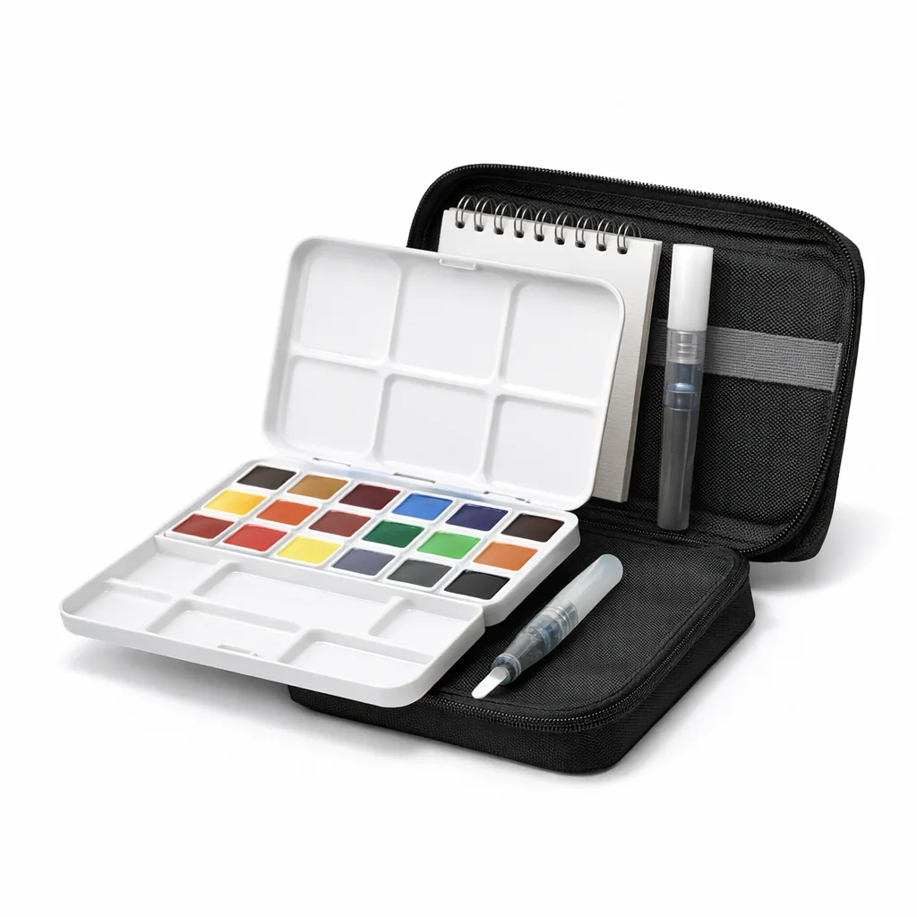 Nova Watercolor Travel Kit — product view