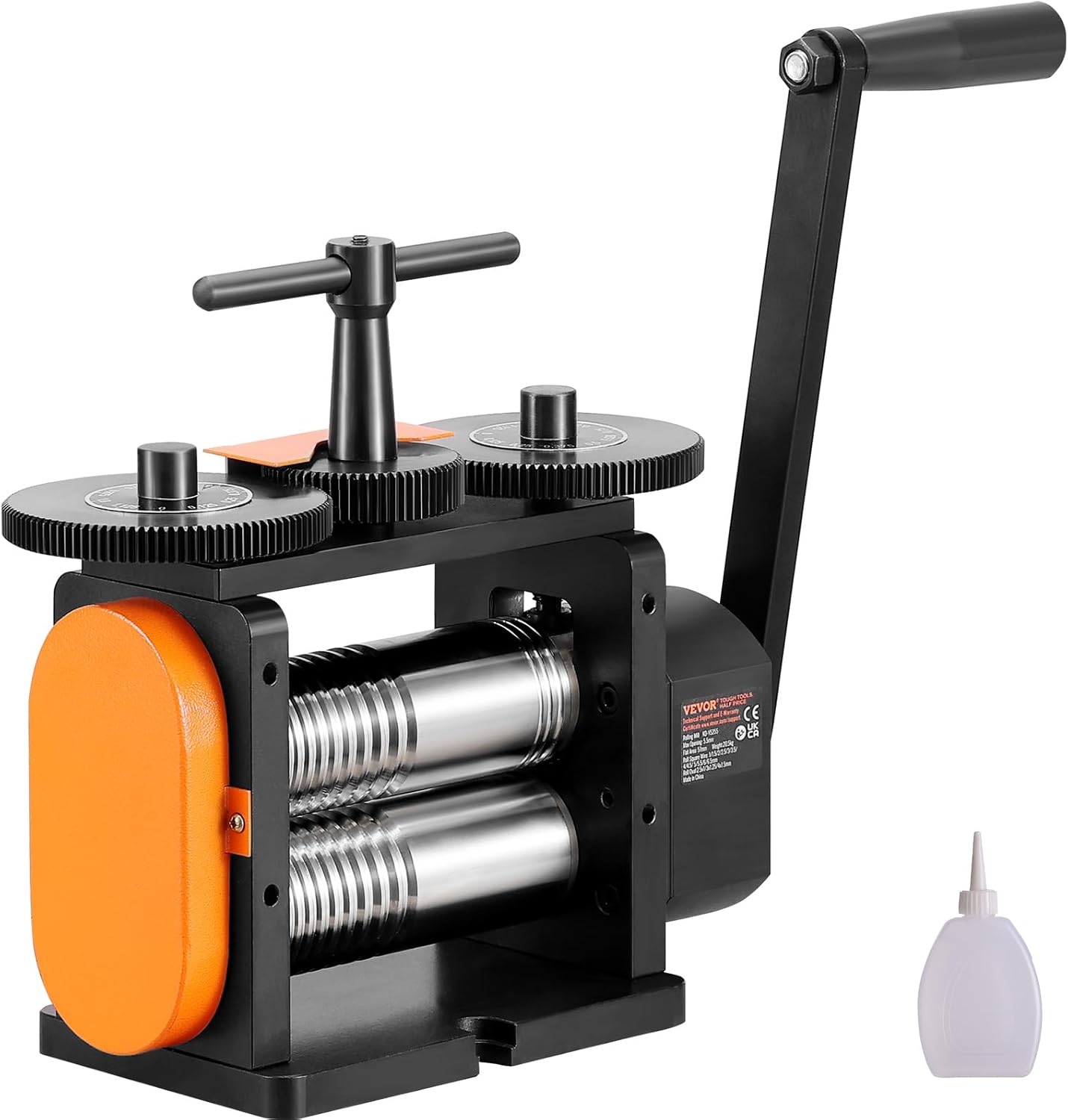 VEVOR Rolling Mill, 2.24"/57 mm Jewelry Rolling Mill